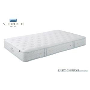 日本ベッド シルキーシフォン 11316 ポケットコイル セミダブル マットレス ソフトタイプ 日本...