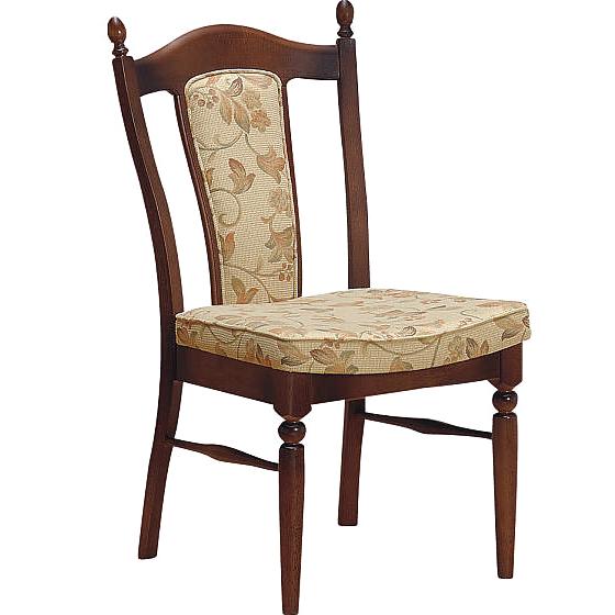 カリモク CC17モデル CC1725 ダイニングチェア 宮殿風セミハイバック カントリー調 布張り...