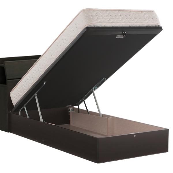 ドリームベッド ディライズ 3053【シングル】【フレームのみ】【リフト】【跳ね上げ】【収納】シンプ...