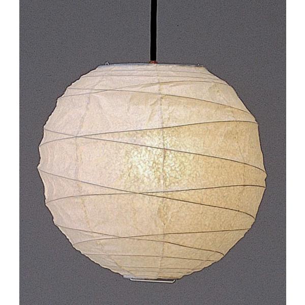 TP-16H春雨紙 直径40cm 和紙ペンダントライト 和風照明 和室 天井 白ホワイト店舗 住宅用...