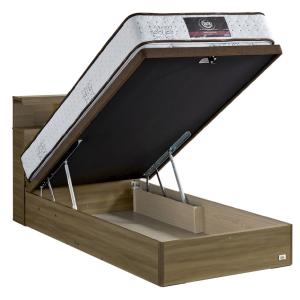 ドリームベッド モンシャンランド876 セミダブル 合成皮革レザー張り