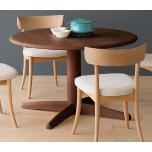 飛騨産業 HIDA 214W 侭 120cm円形ダイニングテーブル サークル食卓