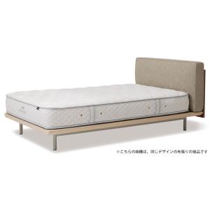 日本ベッド AZURE アジュール シングルベッド レッグタイプ 脚付き レザークッション 牛本革 スタイリッシュ モダン マットレス付き ベッドセット｜e-flat