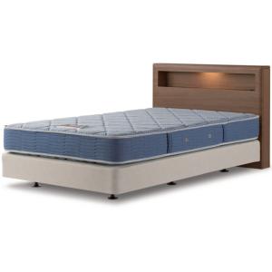 シモンズベッド Box2 ボックス2 シングル ダブルクッションタイプ ホテルスタイル 棚付き 照明...