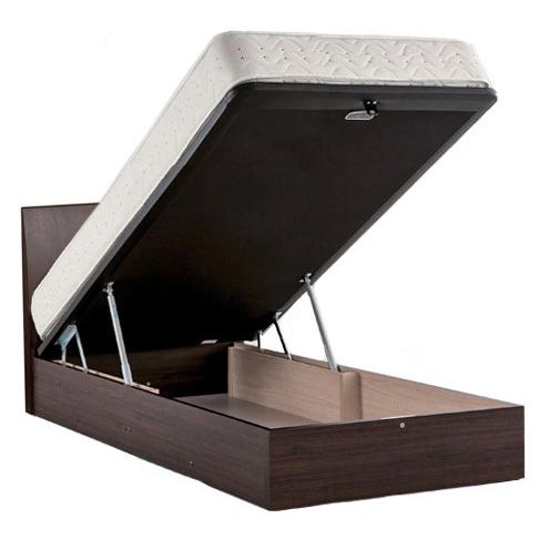 ドリームベッド センシスト921 シングル フラット リフトアップタイプ 大型収納 ガスハッチ式 マ...