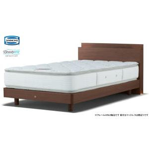 Simmons ベッドフレーム シングルサイズ 収納付き 家具 d2311 SIMMONS（シモンズ）ベッドフレーム「オラール スリムシェルフ