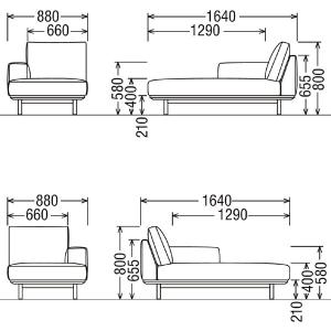 カリモク UU22モデル UU2228 224...の詳細画像2