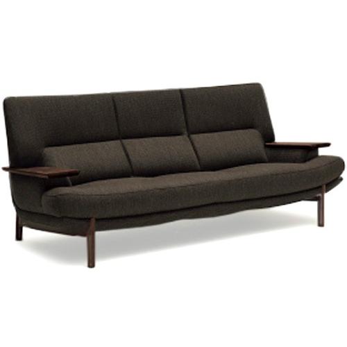 eis仕様 カリモク UU25モデル UU25B3  UU25G3 3Pソファ 布張りトリプルソファ...