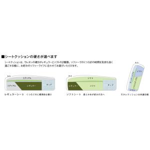 カリモク UW9035 UW9135 肘無し長...の詳細画像2