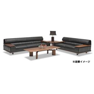 カリモク ZE9123BR 肘掛長椅子 3Pソ...の詳細画像3