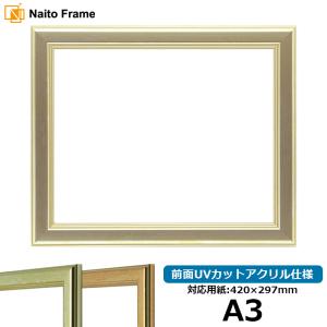 額縁専門店ないとう デッサン額縁 8139/シルバー 太子（379