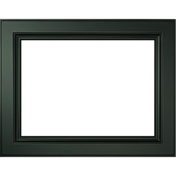 油絵額縁 A260/黒 F8号（455×380mm）前面アクリル仕様 油彩額 ラーソン・ジュール