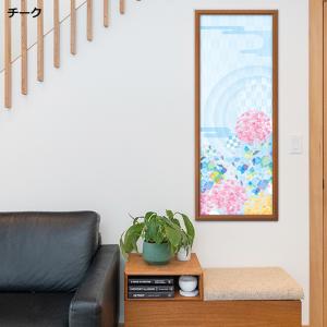 木製手ぬぐい額 額縁サイズ:890×330mm...の詳細画像4