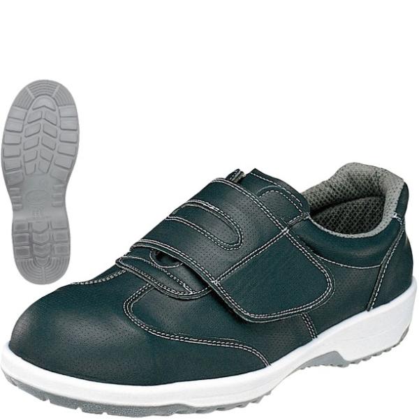 ポリウレタン2層底・安全靴（紺）AN3053B