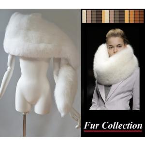 リンクス 超大判ショール ストール マフラー 毛皮