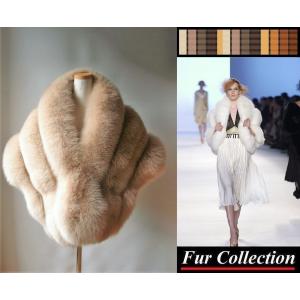 sankyo shokai [5%offクーポン]ストール 毛皮 ロシアン セーブル