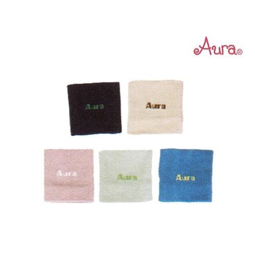 オーラAura　カラーリストバンド薄手 （２枚１組）