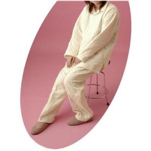 パシーマ素材パジャマ(長袖・えり付) ／Mサイズ