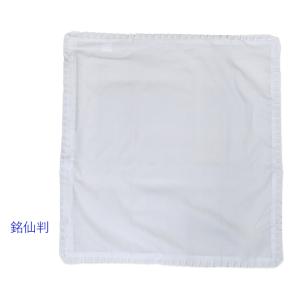 白座布団カバー 55×59cm 銘仙判 白カバー...の商品画像