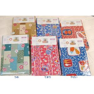 和ごころプリント・裏カラー こたつカバー ／長方形