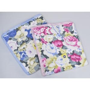 ダブル綿毛布 花柄 Adonis 5037-3｜e-ふとん屋さん