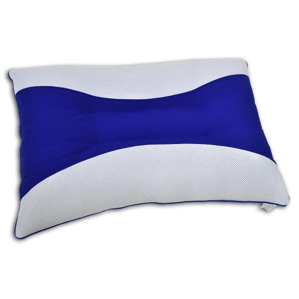 Amicalex ウォッシャブル枕BL、マイナスイオン/トルマリンパイプ入り