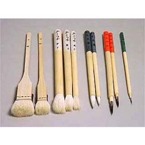 陶芸用品 熊野筆｜おすすめ 絵付け筆セット(陶芸.comオリジナル