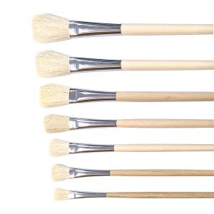 陶芸用品 熊野筆|平筆 山羊毛 3号の詳細画像2