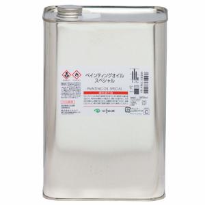 ペインティングオイルスペシャル 1800ml 缶入 クサカベ画用液｜e-gazai-tougei