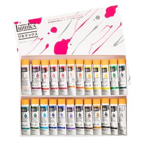 リキテックス（Liquitex） ソフト 12色セット 6号(20ml)チューブ