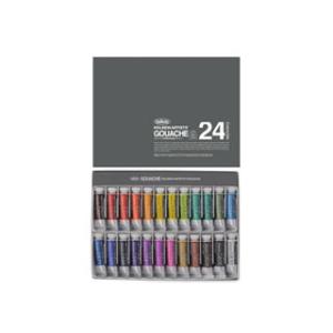 ホルベイン 固形水彩絵具 アーチスト パンカラー 24色セット（樹脂