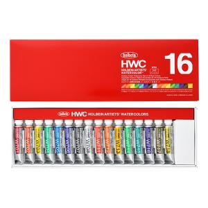 ホルベイン水彩絵具（2号5mlチューブ） パールカラー 16色セット｜陶芸.com e-画材.com Yahoo!店