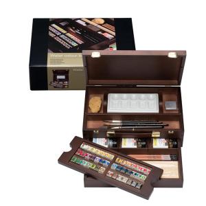 ホルベインソフトパステル 150色セット 木製ケース 画材 S959 : 額縁