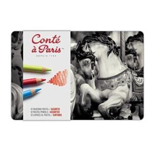 コンテ・ア・パリ パステルペンシル アソートセット 24色セット
