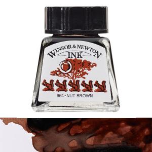 ウィンザー&ニュートン ドローイングインク 14ml ボトル25色セット ウィンザー＆ニュートン ドローイングインク14mlボトル25色