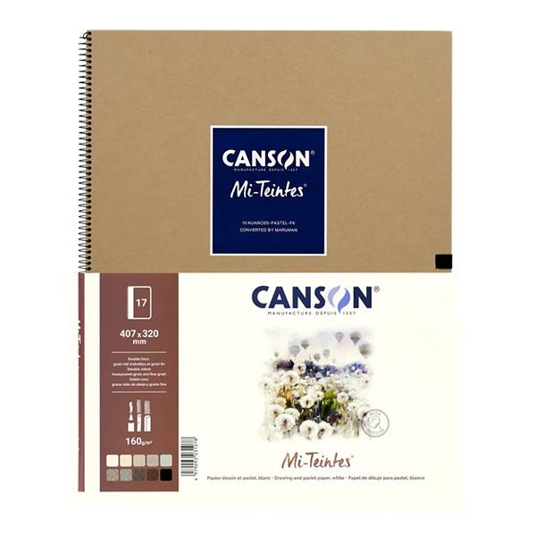 キャンソン ミ・タント C7A F6 (407×320mm) 160g 11色 17枚