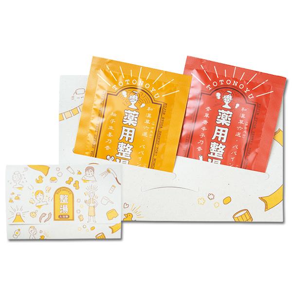 「薬用整湯 ２包入(三ツ折ケース入)」 入浴剤 薬用入浴剤 医薬部外品 バスパウダー プチギフト ご...