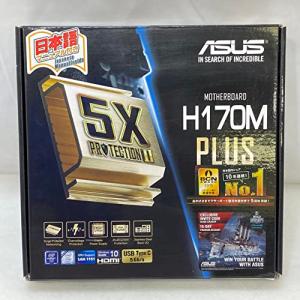 ASUSTeK Intel H170搭載 マザーボード LGA1151対応 H170M-PLUS 【uATX】