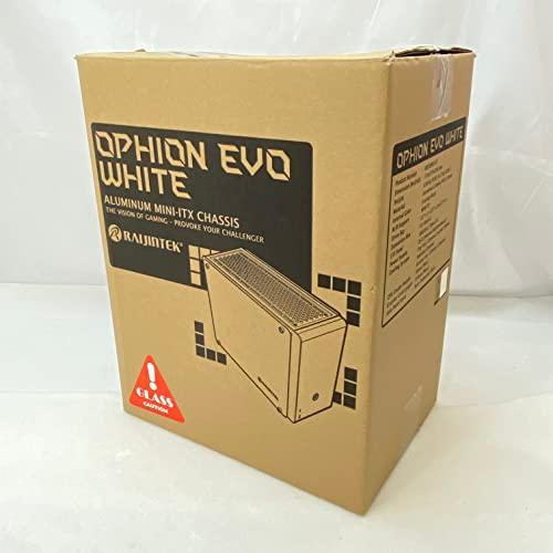 RAIJINTEK OPHION EVO WHITE 3mm強化ガラス PCケース Mini-ITX...