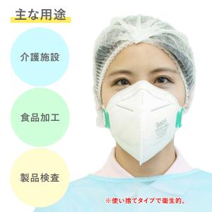 不織布キャップ 1000枚入り 100枚入り×...の詳細画像2