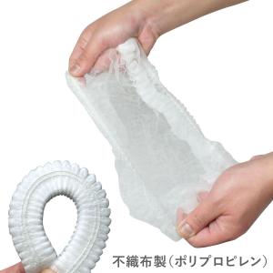 不織布キャップ 1000枚入り 100枚入り×...の詳細画像4