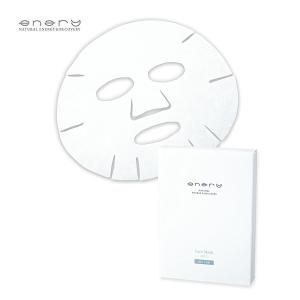 エナリー モイストリッチ フェイスマスク 温泉水 5枚入り 無香料 無着色 アルコールフリー パラベンフリー 保湿 潤い