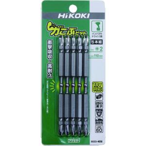 HIKOKI 00334002 トーションビット 力コブビット No.2×110L 5本入り｜e-hakaru