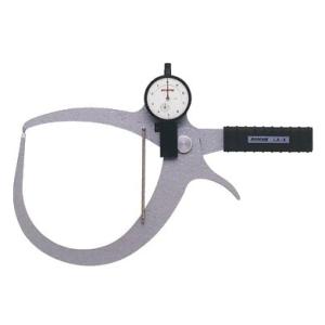 尾崎製作所 LA-8 外側ダイヤルキャリパーゲージ PEACOCK ピーコック 外形測定 厚さ測定用...