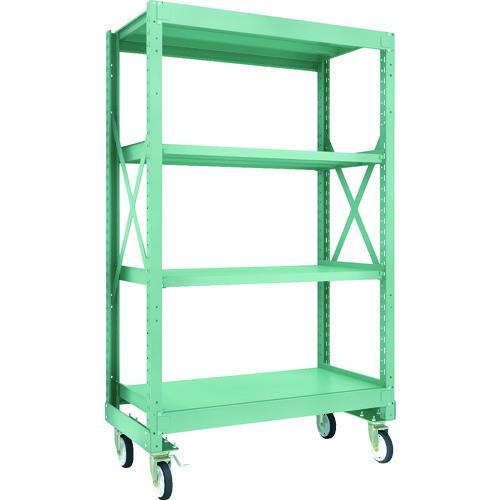 (大型) TRUSCO 114-4152 R3-6464-G150 R3型ボルト式中量棚W1200X...