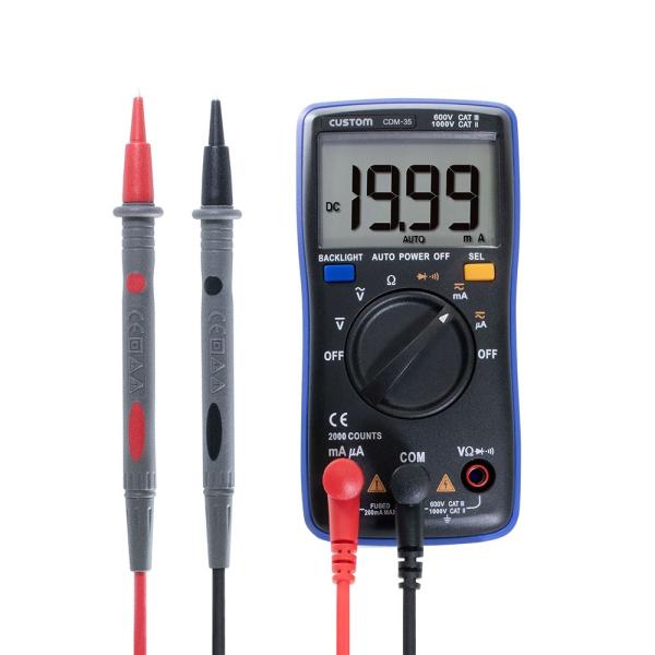 ＼ポイント5倍／ カスタム CDM-35 デジタルマルチメータ