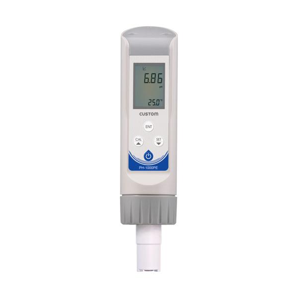 ＼ポイント5倍／ カスタム PH-1000PE 防水pH計