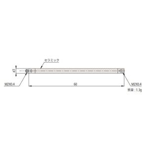 ＼ポイント5倍／ ミツトヨ 908886 スタイラス 取付部ネジ径:M2 MS2-EXT60C