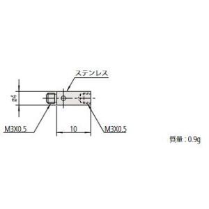 ＼ポイント15倍／ ミツトヨ 06ABN833 スタイラス 取付部ネジ径:M3 MS3-EXT10
