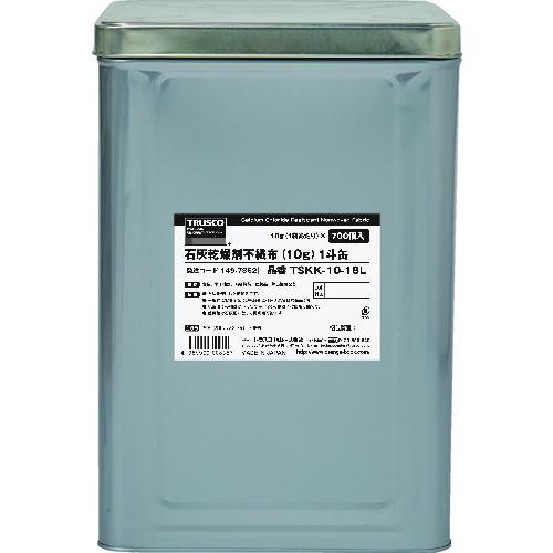 (直送) TRUSCO 149-7862 TSKK-10-18L 石灰乾燥剤 (耐水、耐油包装) 1...